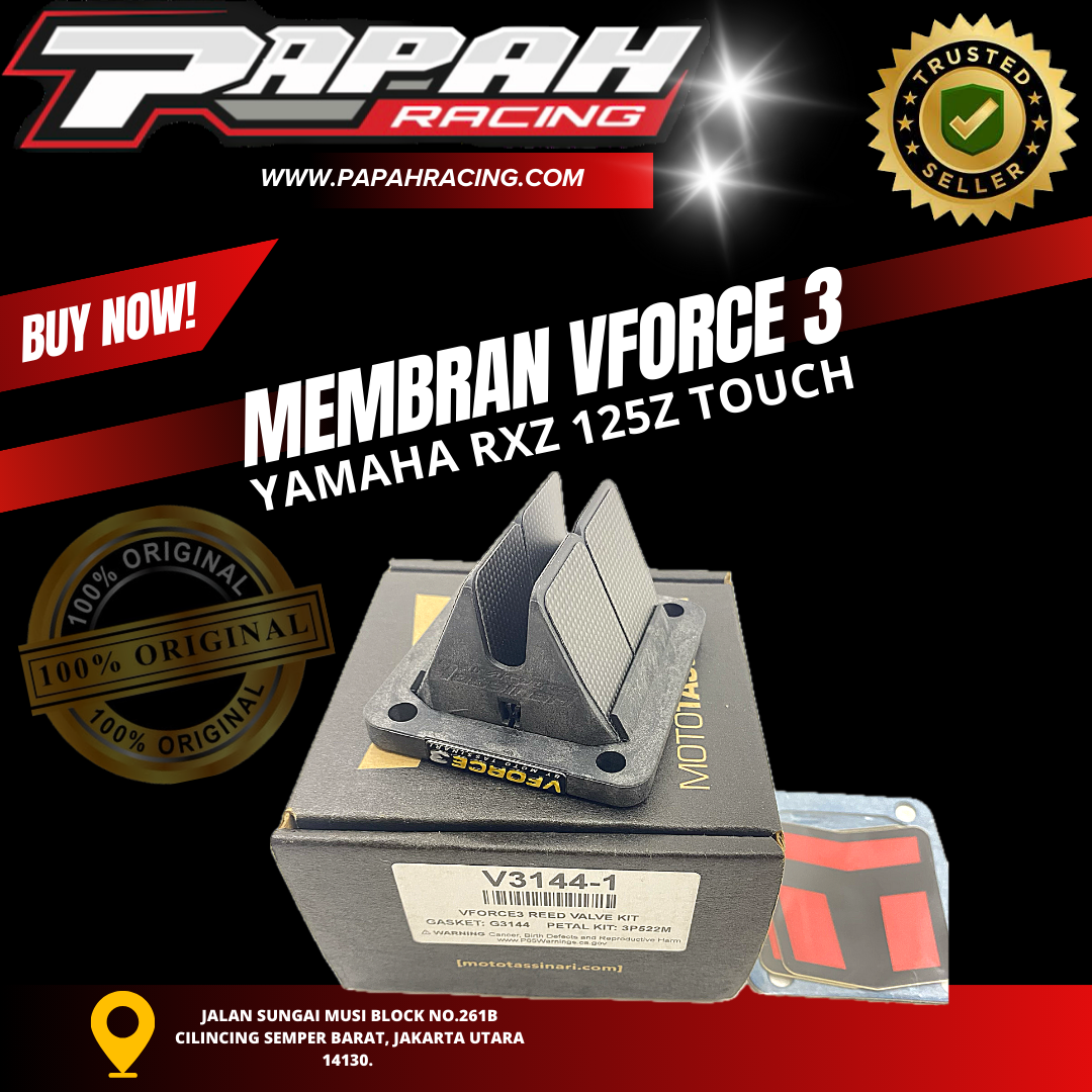 MEMBRAN VFORCE 3 YAMAHA RXZ 125Z TOUCH